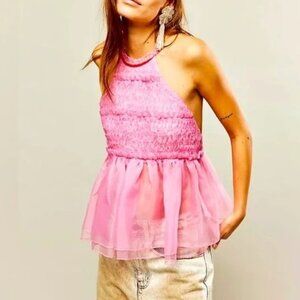 NWOT Free People Cupcake Cutie Top